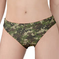 Military Digital Camo Pattern Print Women's Panties