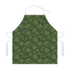 Military Green Camo Flower Pattern Print Adjustable Apron