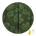 Military Green Camo Flower Pattern Print Basketball