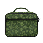 Military Green Camo Flower Pattern Print Briefcase Bible Bag