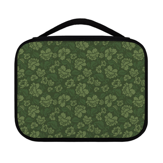 Military Green Camo Flower Pattern Print Classic Bible Case