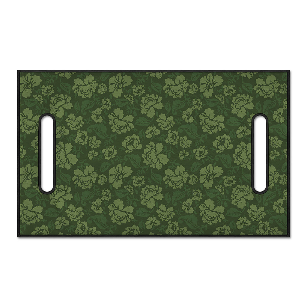 Military Green Camo Flower Pattern Print Golf Cart Seat Cover