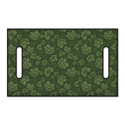 Military Green Camo Flower Pattern Print Golf Cart Seat Cover