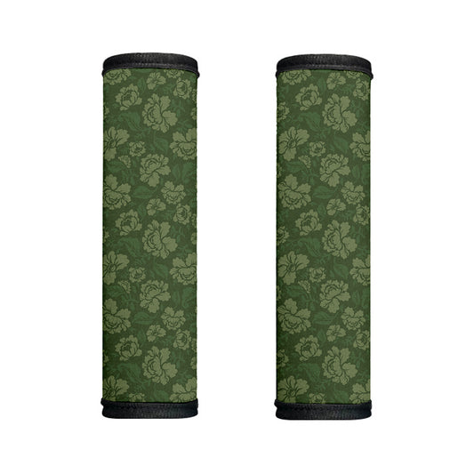 Military Green Camo Flower Pattern Print Handle Covers