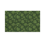 Military Green Camo Flower Pattern Print Polyester Flag