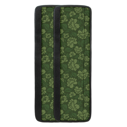 Military Green Camo Flower Pattern Print Refrigerator Handle Covers