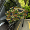 Military Green Camouflage Print Car Side Mirror Covers