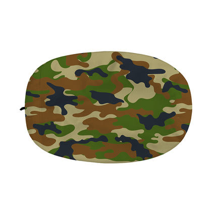 Military Green Camouflage Print Car Side Mirror Covers