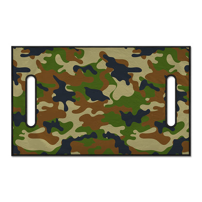 Military Green Camouflage Print Golf Cart Seat Cover