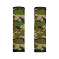 Military Green Camouflage Print Handle Covers