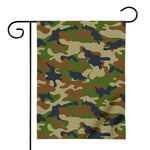 Military Green Camouflage Print House Flag