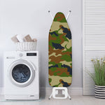 Military Green Camouflage Print Ironing Board Cover