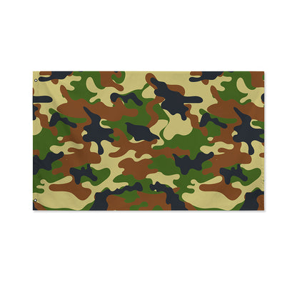 Military Green Camouflage Print Polyester Flag