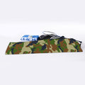 Military Green Camouflage Print Sports Towel