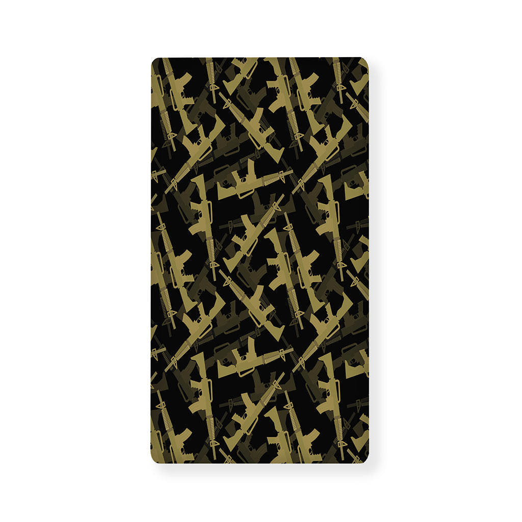 Military Guns Pattern Print Baby Crib Sheet