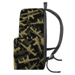 Military Guns Pattern Print Backpack