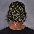 Military Guns Pattern Print Baseball Cap