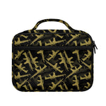 Military Guns Pattern Print Briefcase Bible Bag