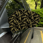 Military Guns Pattern Print Car Side Mirror Covers