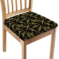 Military Guns Pattern Print Chair Cushion Cover