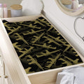 Military Guns Pattern Print Changing Pad Cover