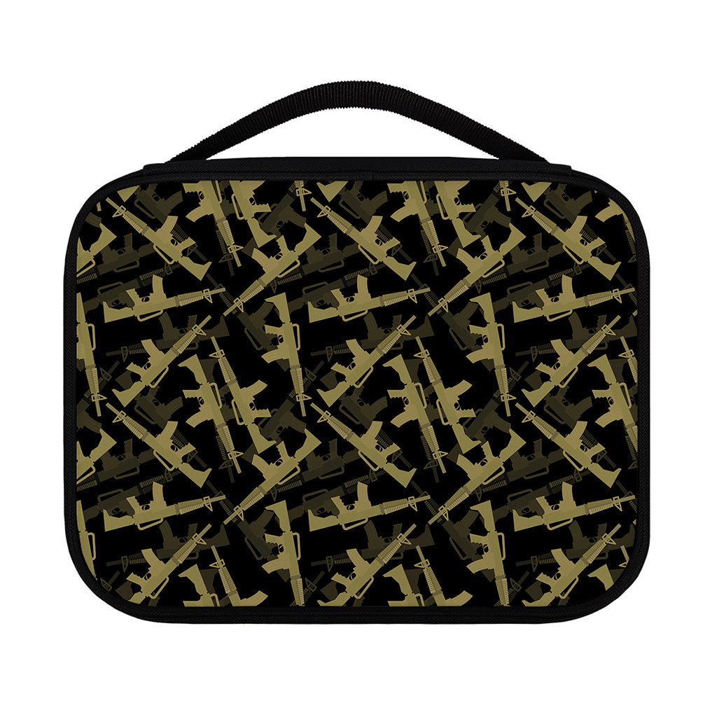 Military Guns Pattern Print Classic Bible Case