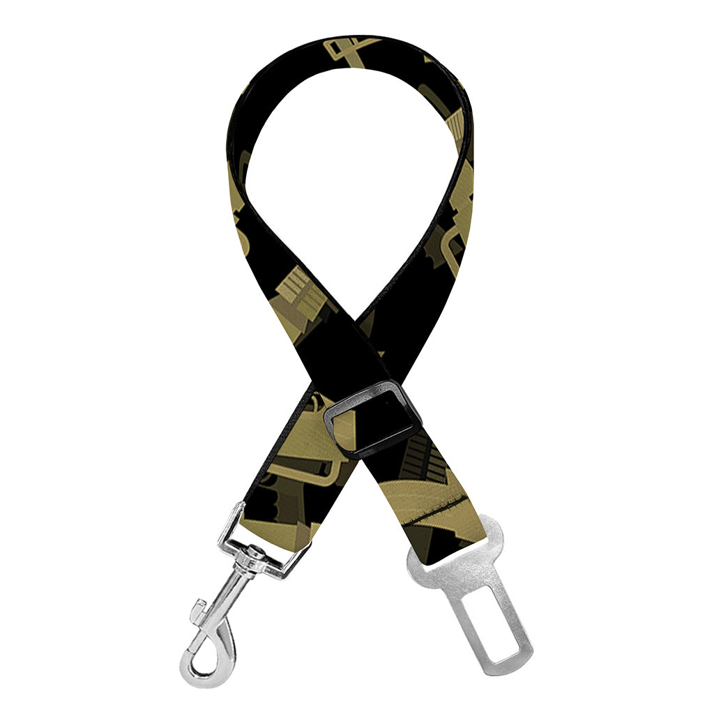 Military Guns Pattern Print Dog Seat Belt