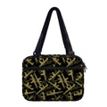 Military Guns Pattern Print Double Strap Bible Bag