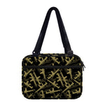 Military Guns Pattern Print Double Strap Bible Bag