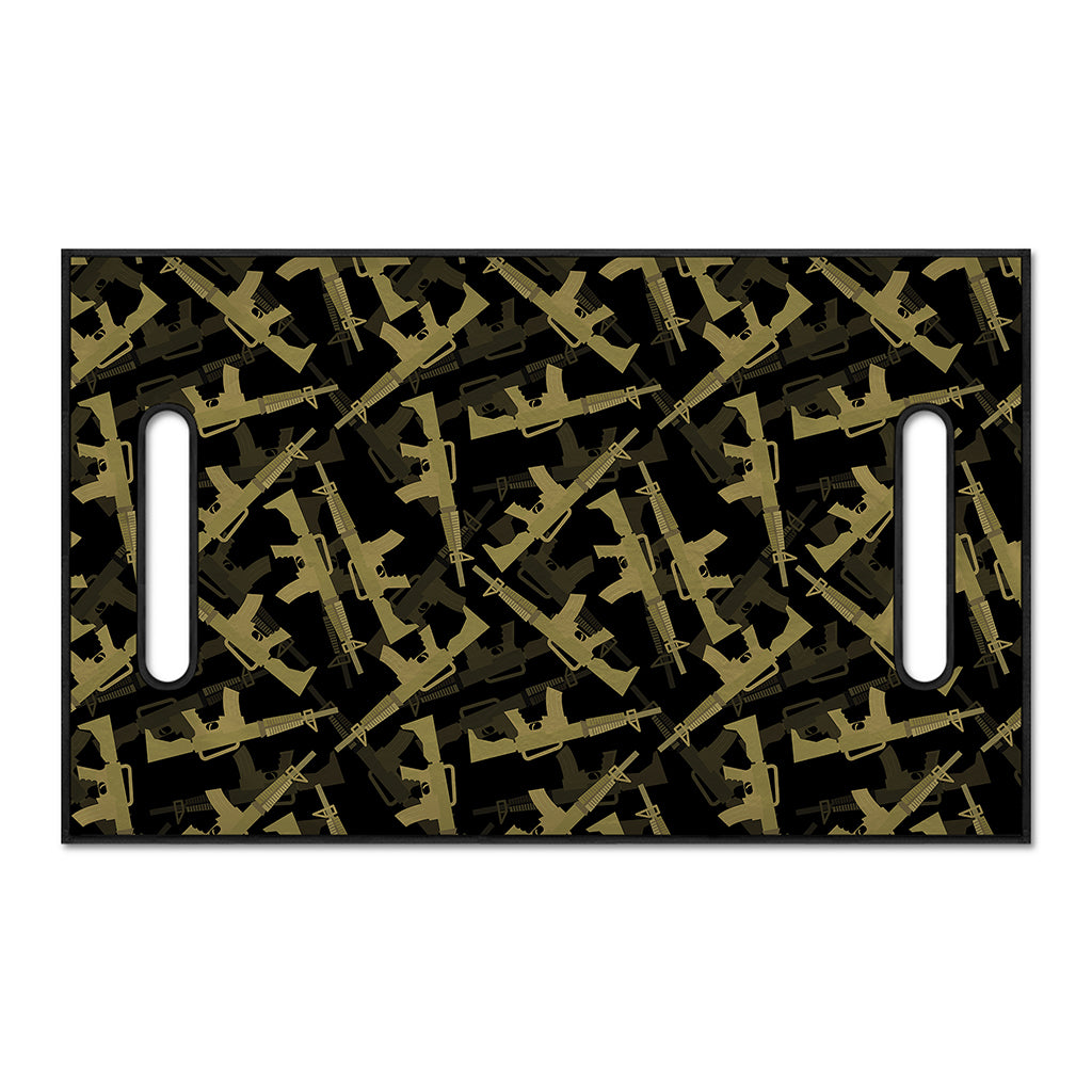 Military Guns Pattern Print Golf Cart Seat Cover