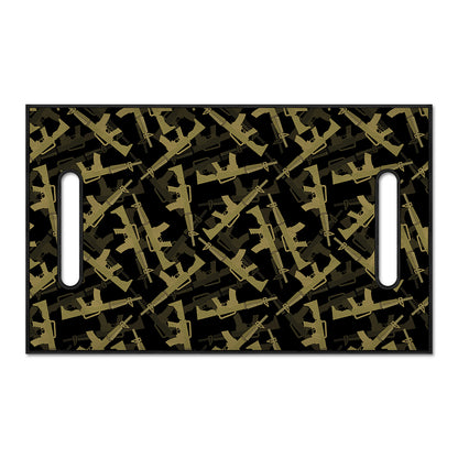 Military Guns Pattern Print Golf Cart Seat Cover