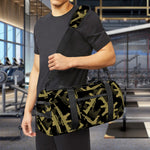 Military Guns Pattern Print Gym Bag
