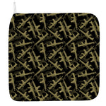 Military Guns Pattern Print Hand Towel