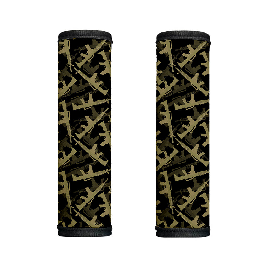 Military Guns Pattern Print Handle Covers