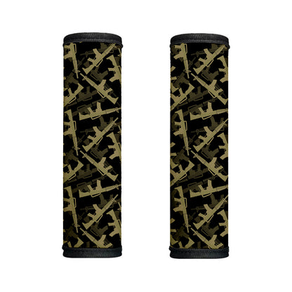 Military Guns Pattern Print Handle Covers