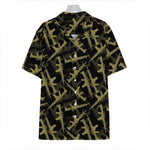 Military Guns Pattern Print Hawaiian Shirt