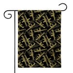 Military Guns Pattern Print House Flag