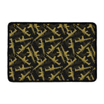 Military Guns Pattern Print Kitchen Mat