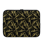 Military Guns Pattern Print Laptop Sleeve