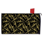 Military Guns Pattern Print Mailbox Cover