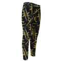 Military Guns Pattern Print Men's Compression Pants