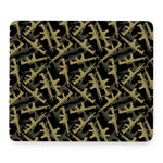 Military Guns Pattern Print Mouse Pad