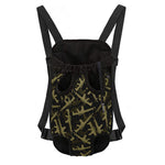 Military Guns Pattern Print Pet Carrier Backpack