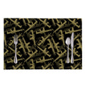 Military Guns Pattern Print Placemat