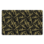 Military Guns Pattern Print Polyester Doormat