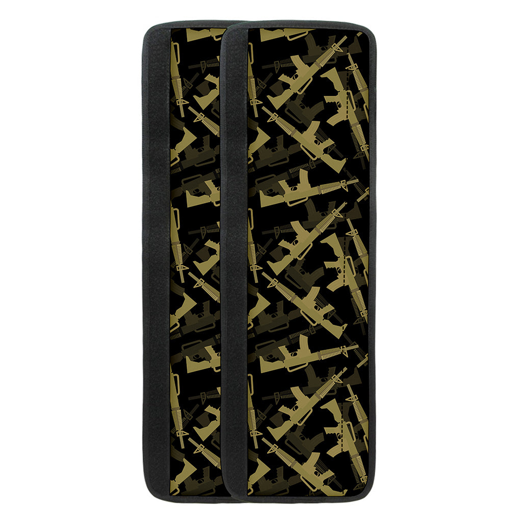 Military Guns Pattern Print Refrigerator Handle Covers