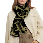 Military Guns Pattern Print Scarf