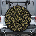 Military Guns Pattern Print Tire Cover