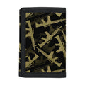 Military Guns Pattern Print Trifold Wallet