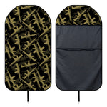 Military Guns Pattern Print Waterproof Car Seat Cover